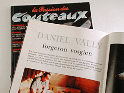 Daniel dans la Passion des Couteaux